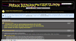 Desktop Screenshot of beinamputierte.info
